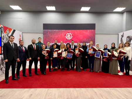 Хасавюрт Церемония награждения в Музее боевой славы Республики Дагестан