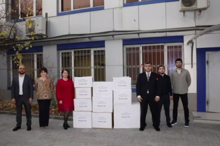 Управления Федерального казначейства по СКФО передали гуманитарную помощь военнослужащим