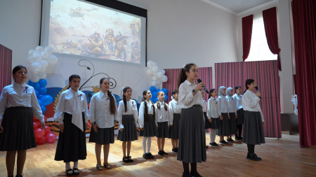 В Хасавюрте открыли две «Парты Героев», посвящённые участникам СВО